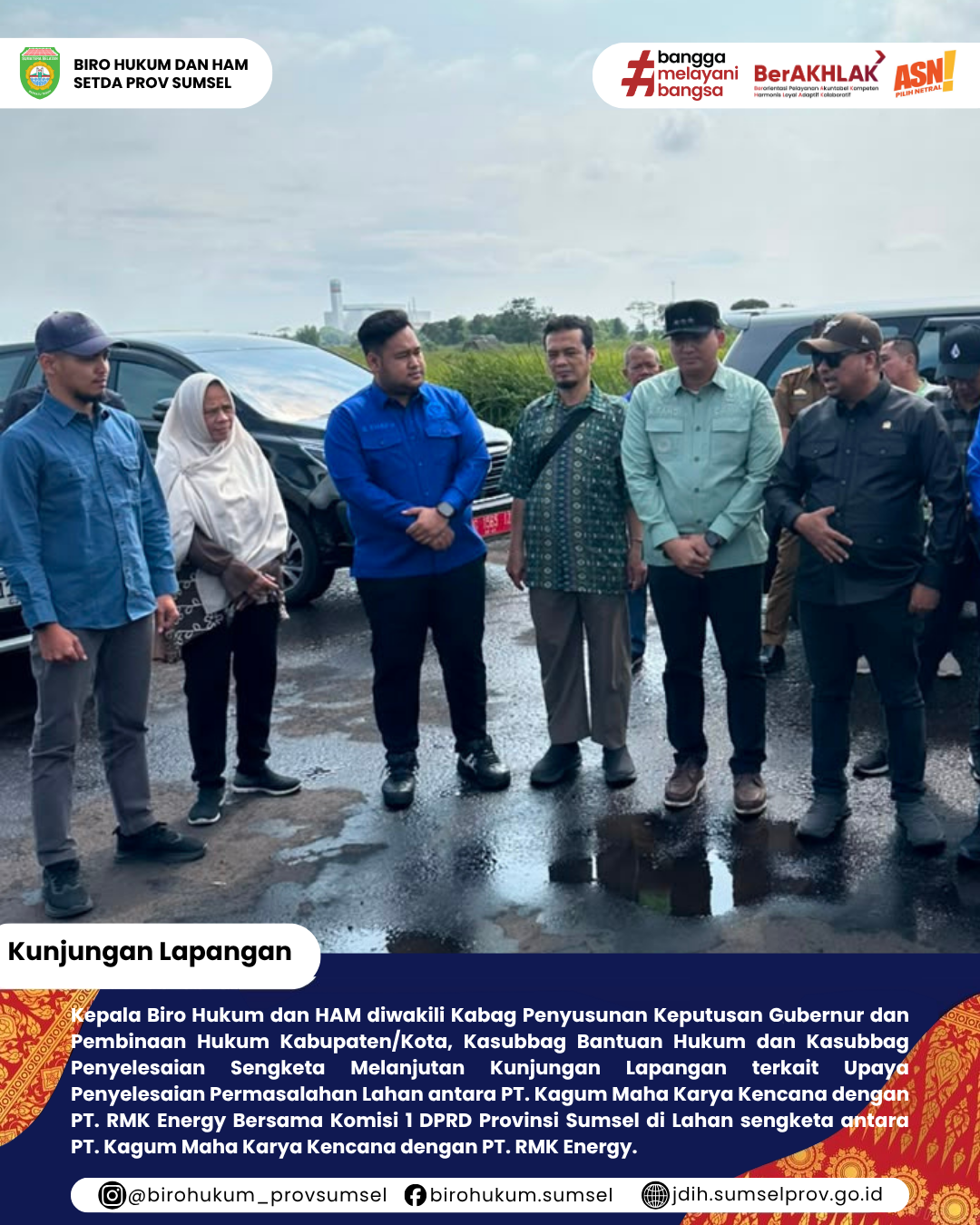 kunjungan lapangan